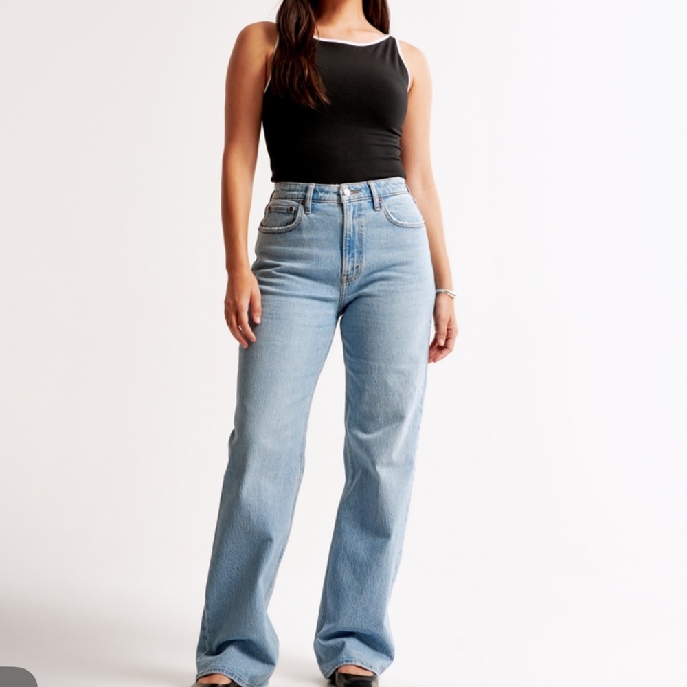 Abercrombie & Fitch Light Blue Jeans